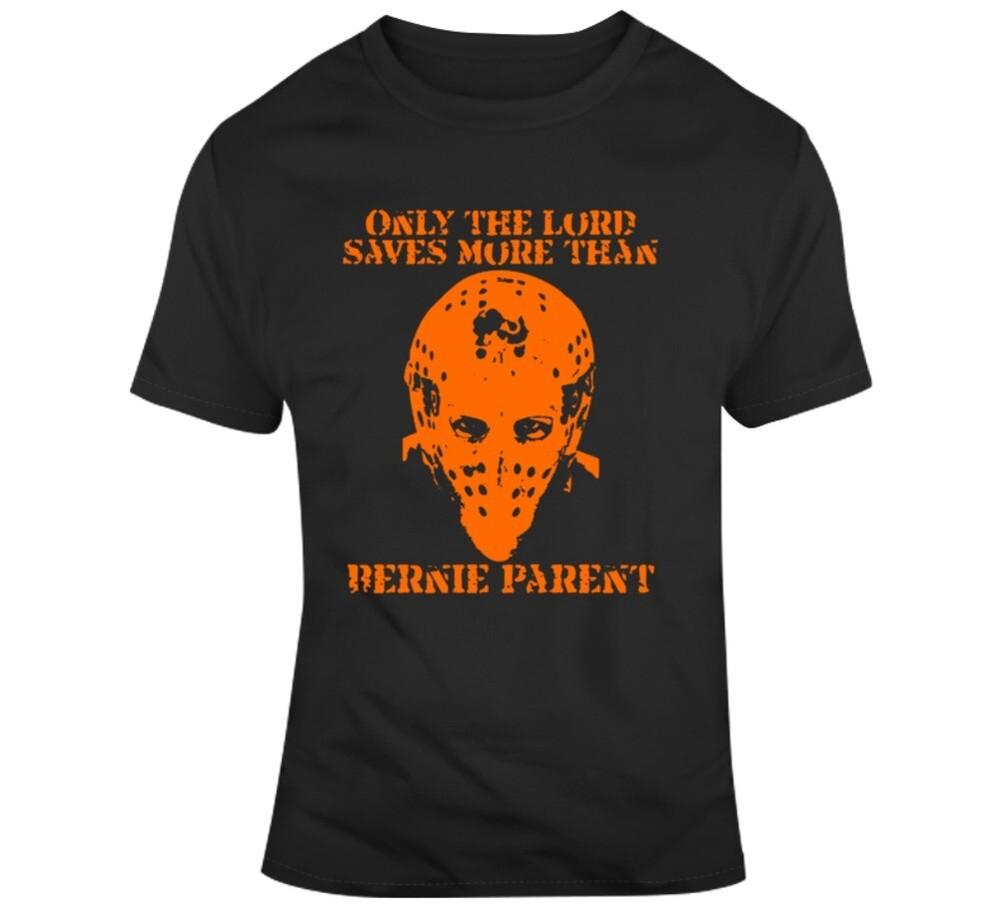 Bernie Parent Hockey Legend Only The Lord Saves T Shirt Unisex T-Shirt S