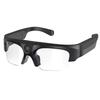 ABUO-Casque Audio Bluetooth Stéréo Sans Fil Lunettes Intelligentes Lunettes de Soleil de Sport Avec Caméra Pour Course à Pied Cyclisme Écouter de la Musique