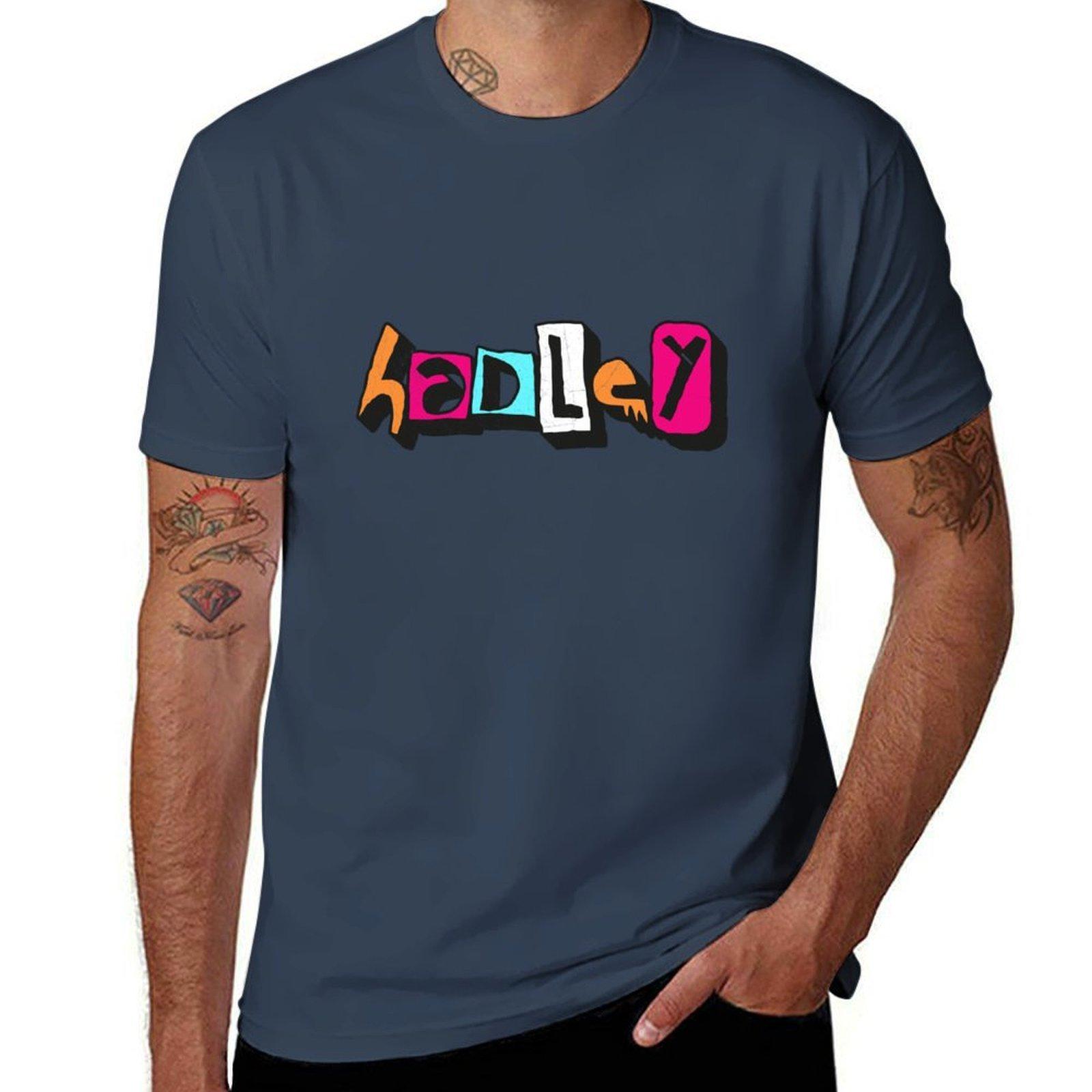 Hadley Custom Text Birthday Name Tshirt Heavy Duty Casual Work Tee S