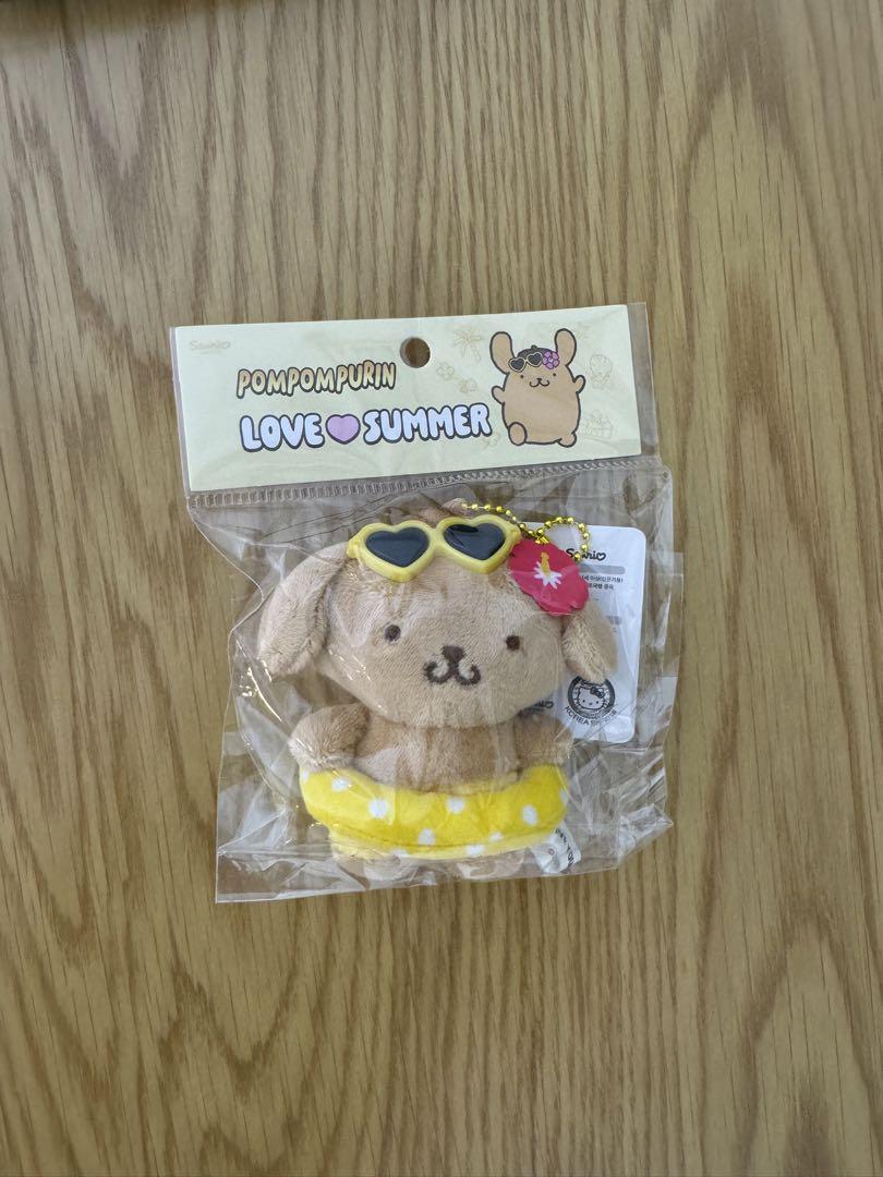 

[Б/У] Olive Young Загорелый брелок Помпомпурин