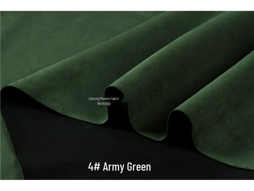 Luxury Snowflake Velvet Suede Air Layer Fabric - Thick, Stretchy, Soft, Delicate Knit