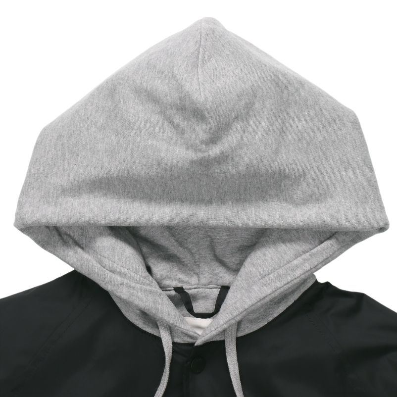 Vans Workwear Casual Sports Logo Print Hooded Jacket Men Jackets Black VN0A4UTPBLK