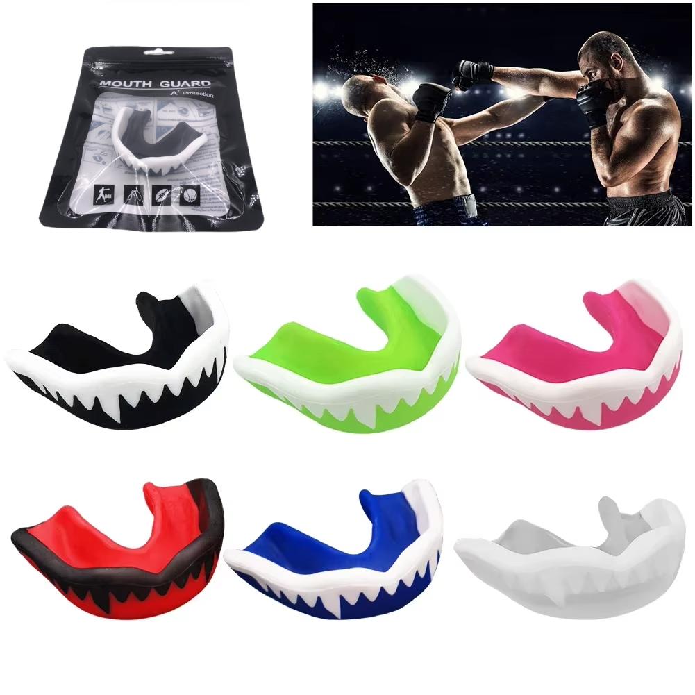 Professional Fighting Training Teeth Protector Kids Adults Sport Mouth Guard Basketball Mma Boxing Karate Mouthguard Tooth Brace