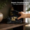 Resin Dragon Figurine Gothic with Pinions Lifelike for Bookshelf