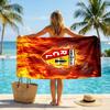 Lens FC print Quick Dry Beach Towel Microfiber Absorbent Portable Travel Swimming Towel