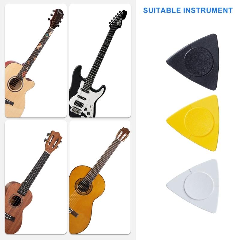 New Acoustic Picks Guitar Picks Plectrum Celluloid Electric Smooth Guitar Pick for Beginners and Professionals