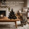 Minimalist PLA Candle Holder Halloween Cat Holder, 3D Printed Silhouette Tealight Spooky Christmas Table Decoration Tabletop Centerpiece Decor