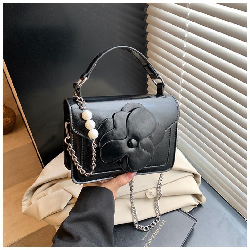 Nowa damska torebka Sen urocza mała świeża literacka kwiatowa mała kwadratowa torebka słodka i urocza crossbody pod pachę torebka trend