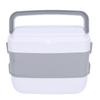 250W Electric Lunch Box with 4 Stainless Steel Food Container Multifunctional Insulated Plug In Heated Lunch Box for  