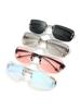 Durable High Quality Trendy new demon element rimless sunglasses personality Miding decorative sunglasses trend y2k