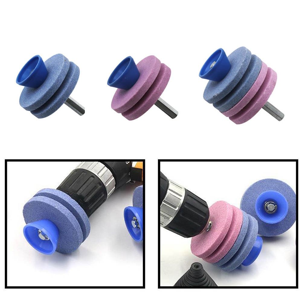 Universal Wheel Stone Sharpener Drill High Hardness Grindstones  for Any Power Hand Dril
