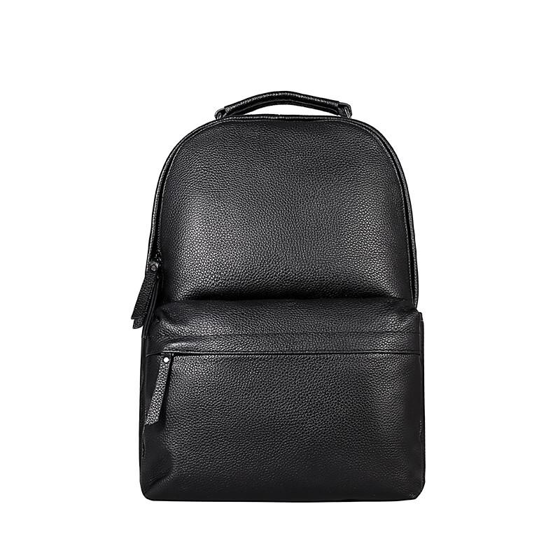 SCHWARZETIENNE Men s Genuine Leather Backpack 15 inch
