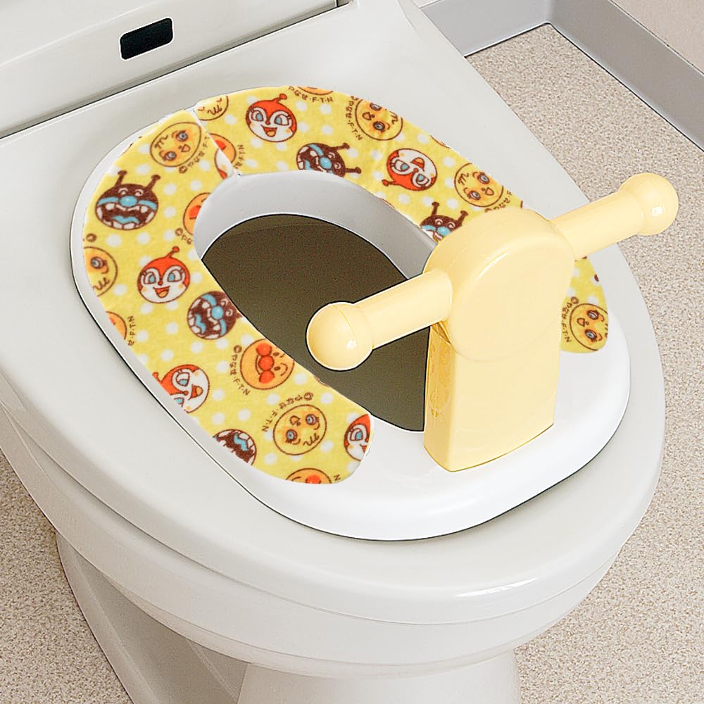 Rec Anpanman Auxiliary Benza 2 Adsorption type and deodorizing Potty Toilet seat Toilet seat sheet Sheet, sets, (Antibacterial treatment) compatible,