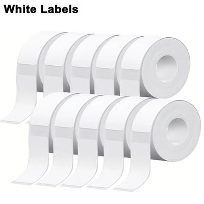 Waterproof Thermal Printer Stickers Tear-Resistant Replacement Thermal Printing Label Paper Multifunctional