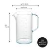Coffee Tools KOGU Shimomura Planning Unbreakable Coffee Server 600ml [Made in Japan] Dishwasher Safe Resin Transparency Like Glass Lightweight