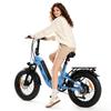 IScooter EB8 Elektrofahrrad 48V15Ah Akku 750W Motor City Elektrofahrräder 20 Zoll Reifen Faltbares E-Bike