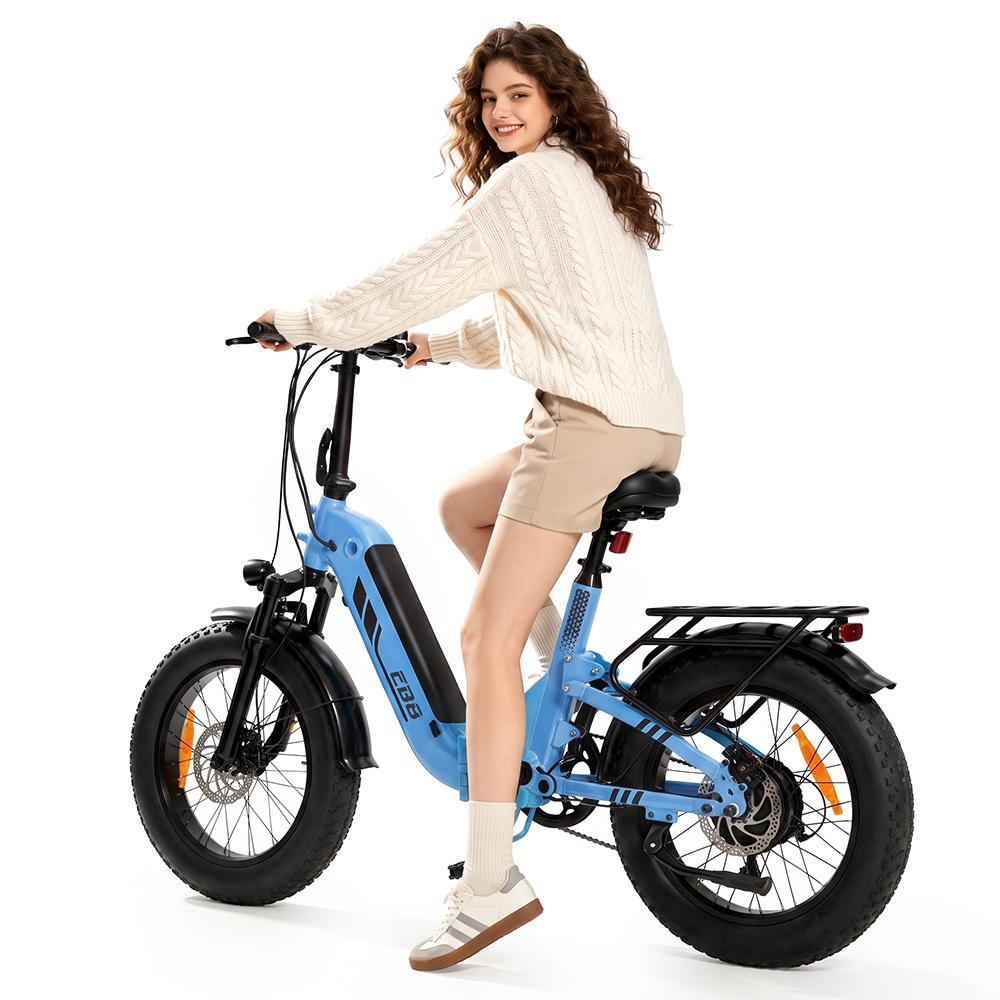 IScooter EB8 Elektrofahrrad 48V15Ah Akku 750W Motor City Elektrofahrräder 20 Zoll Reifen Faltbares E-Bike
