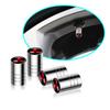 4Pcs Car Logo Wheel Tire Stem Air Valve Caps Covers Accessories For Mitsubishi 9 Ralliart X ASX L200 Colt Outlander Pajero Cross