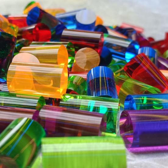 Ferulă Tac Biliard Înlocuire Acrilic Transparent Ferulă Tac Biliard Snooker Biliard Piese de Reparare Accesorii Biliard