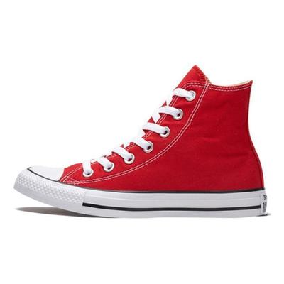 All Star Classic Evergreen High Top Canvas Shoes Unisex Chinese Red