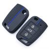 Car Remote Key Case Cover Fob For Vw Golf 7 Gti Polo T-Cross Touran Tiguan Skoda Octavia Rapid Kodiaq Fabia Seat Ibiza Leon