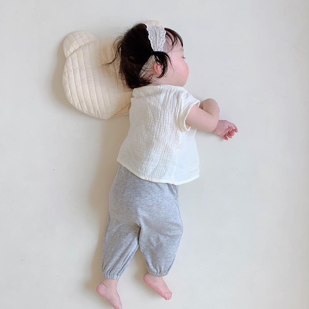 Letní kojenecké modální kalhoty: Tenké, vzdušné ležérní kalhoty pro chlapce a dívky (0-2 roky)