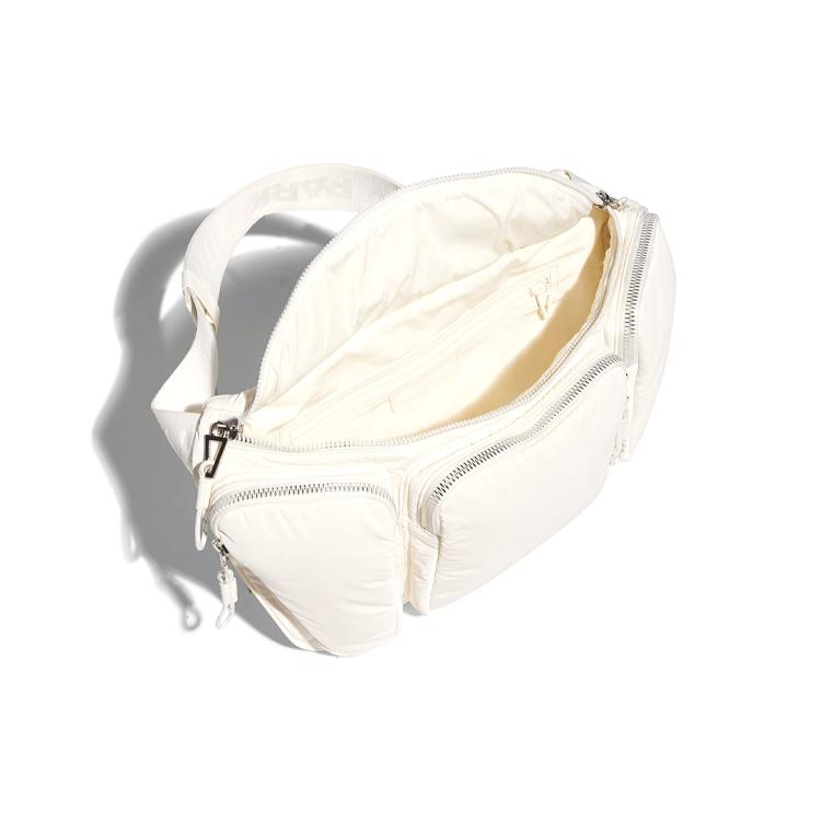 New Adidas Polyurethane Sports Waist Bag Regular Unisex White H44332