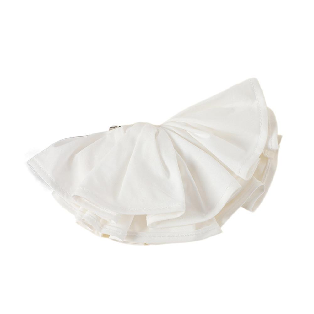 Bow Checkered Hair Clip French Style Oversized Hair Scrunchies Fashion Women Hair Ropes  Girls