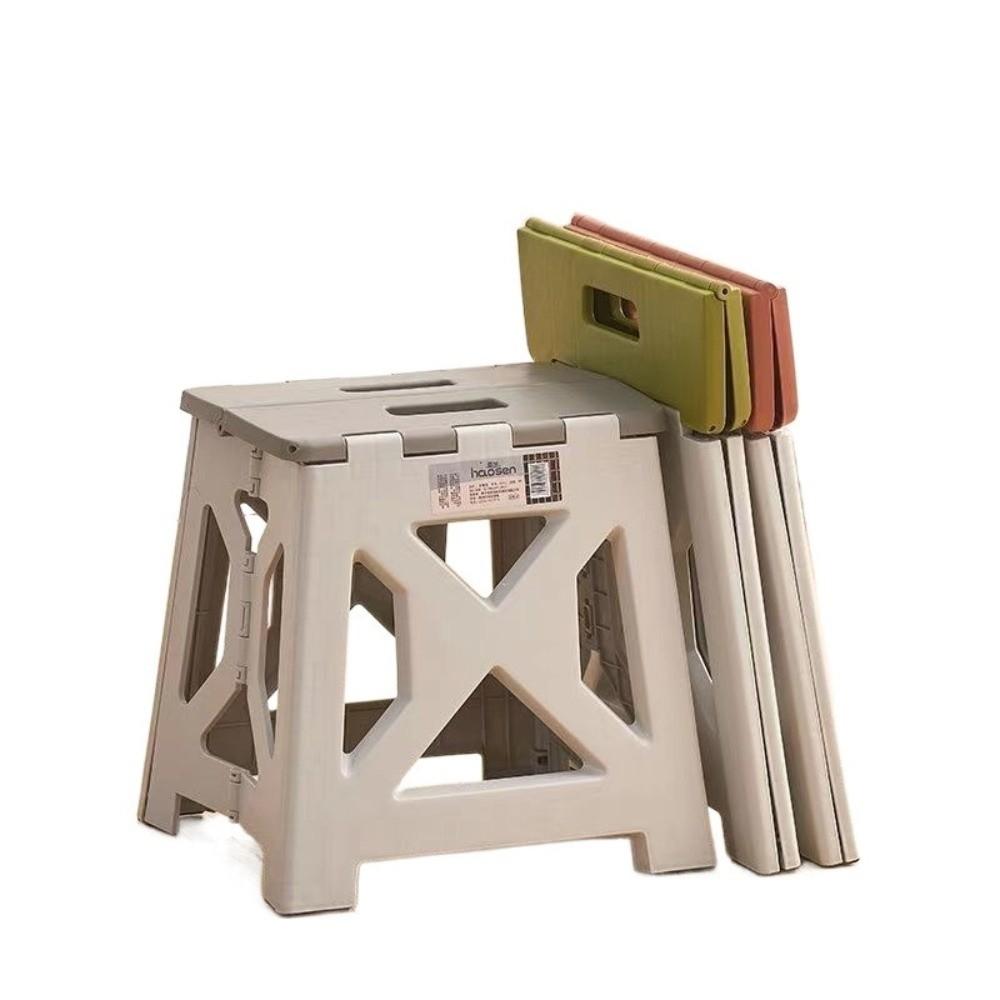 Plastic Leisure Fishing Chair Foldable Outdoor Camping Stool Portable Folding Stool for Home Use