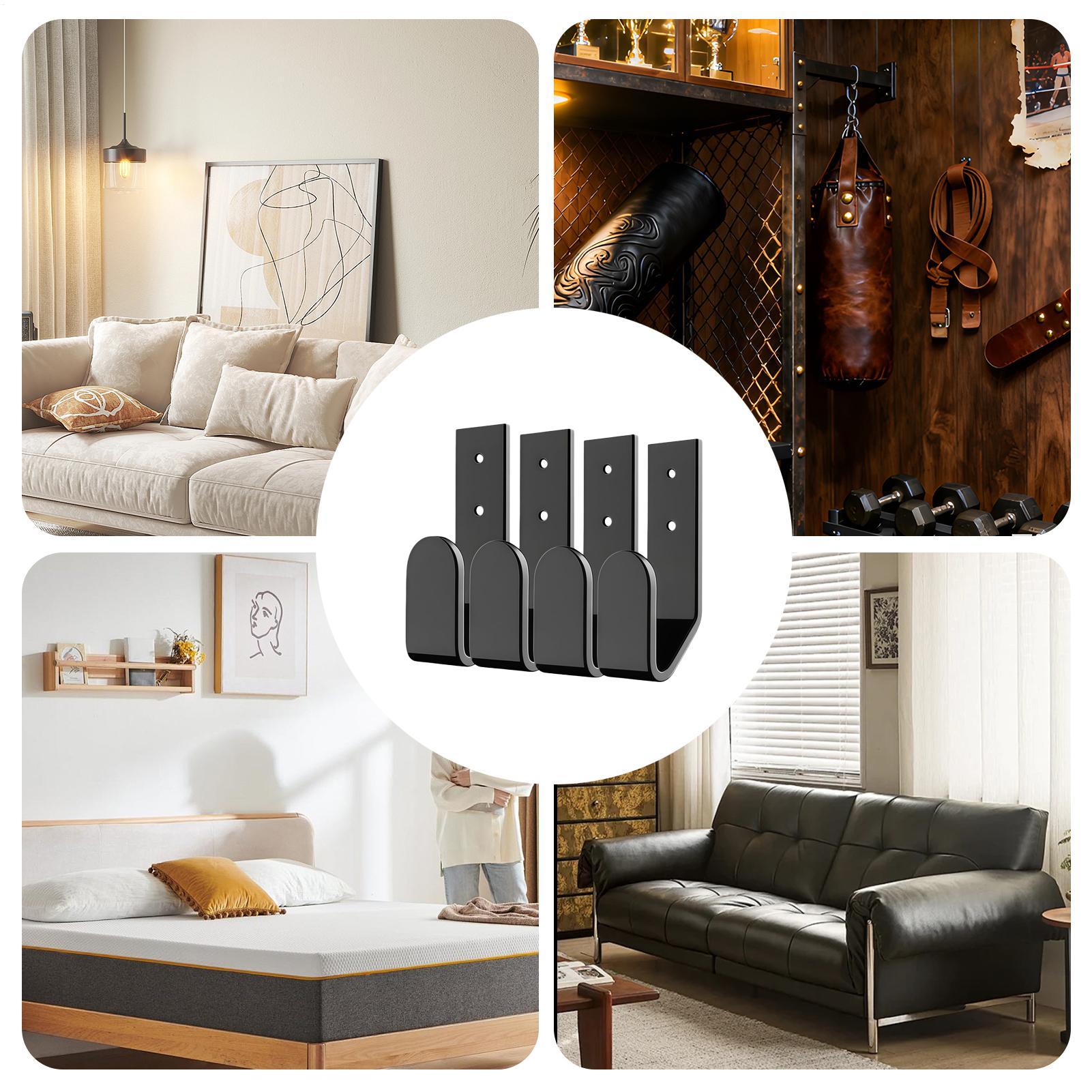 Настенный держатель для ремней Горизонтальная полка-дисплей для ремней Настенный крючок-дисплей Для спальни Гостиной Ванной Кухни Шкафа China Mainland 3190₽