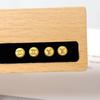 Chic Titanium Steel Stud Earrings for Women - Non-Fading, Screw-Back, Round Pearl & Letter Design