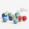 50/100Pcs Pottery Hanging Burning Needle Ring High Temperature Resistant Material DIY Ceramic Jewelry Hanging Ring Pottery Tools