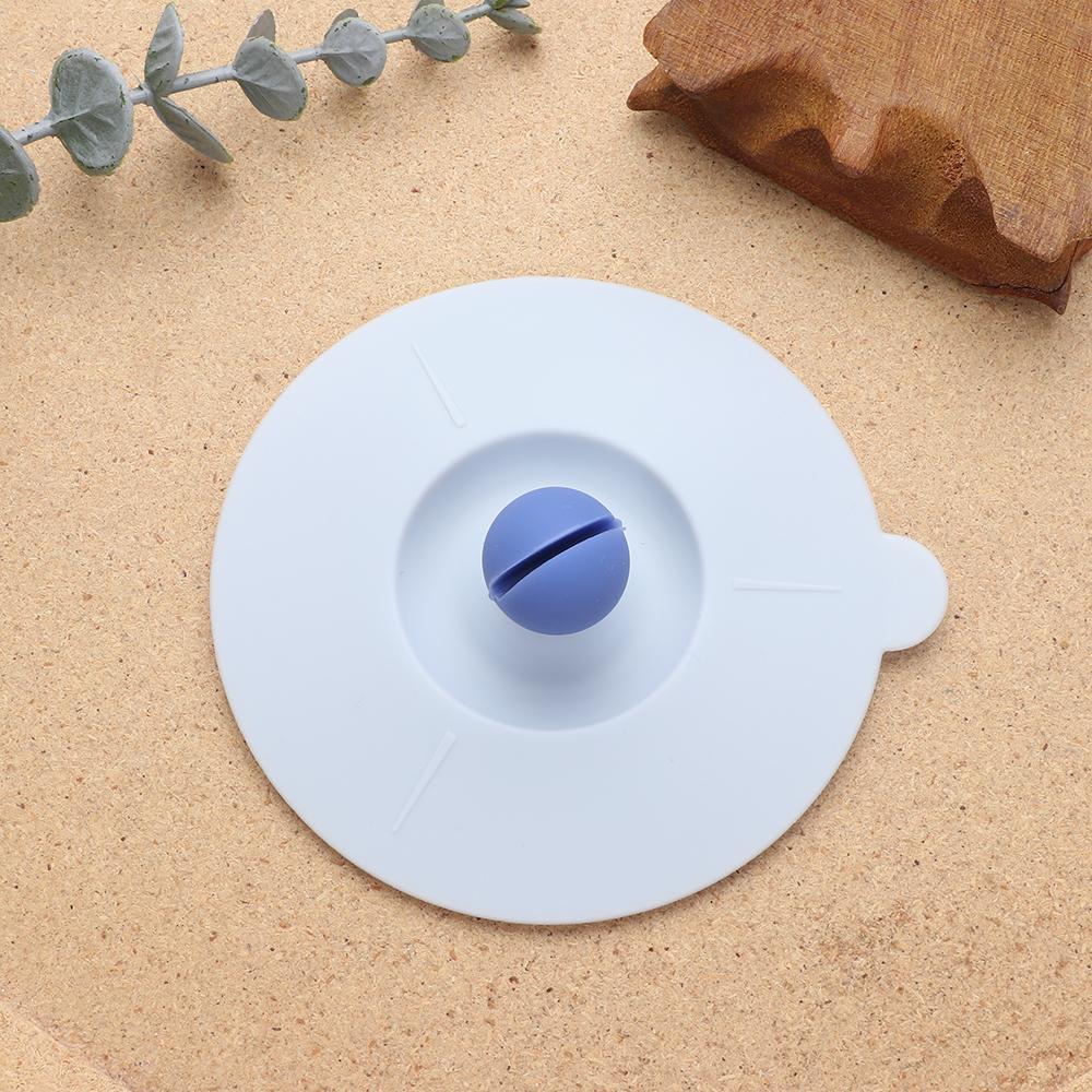 Capace noi pentru ceai și cafea, reutilizabile, cu ventuză, capac din silicon, etanș, anti-praf