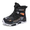 Winter Children's Fashionable Fleece Warm High Top Outdoor Cotton Boots Snow Boots Casual Cotton Shoes
