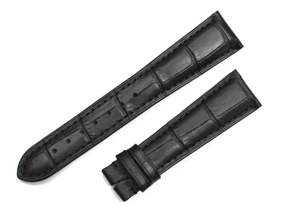 

King El Primero Chronomaster Рельефный [Импорт Оригинал] Ремешок, Крокодил, Черный, 23/18мм