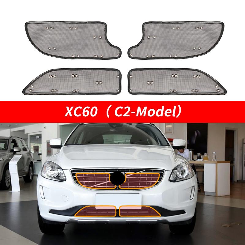 Für Volvo XC90 XC60 XC40 S90 S60 V90 2022 2021 2019 2018 Tuning Modifikation Zubehör Kühlergrill zum Schutz vor Insekten Mücken Sand