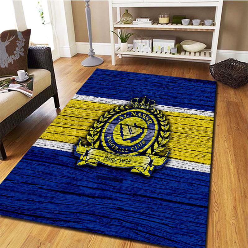 Al-Nassr Carpet Rug for Living Room Bedroom Home Sofa Decoration,Kids play Non-slip Floor Mat