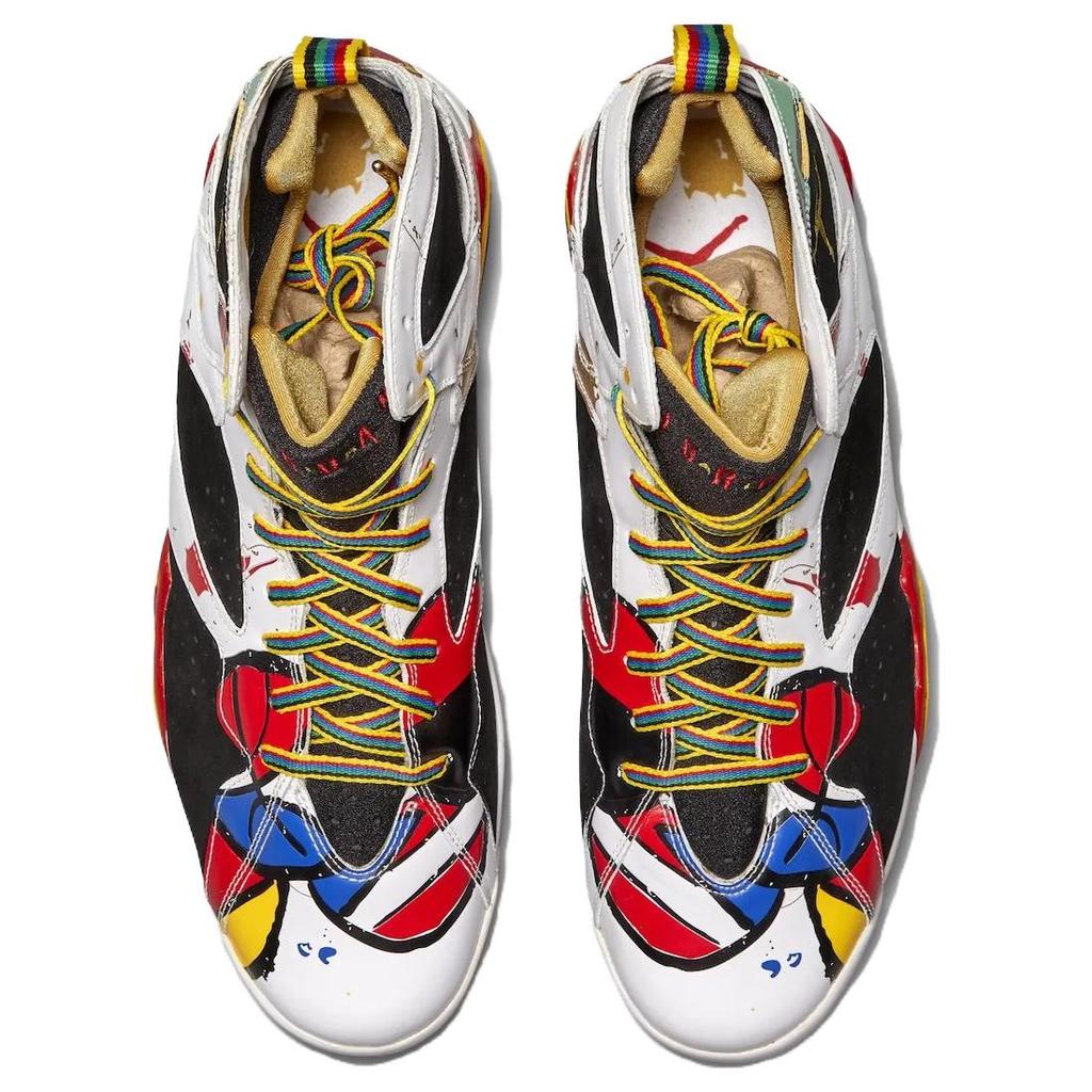 Jordan Air Jordan 7 Vintage Buty do Koszykówki Unisex Białe IQ6573-100