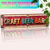 Retro Metal Wall Art for Home Office Beer Bar Decor