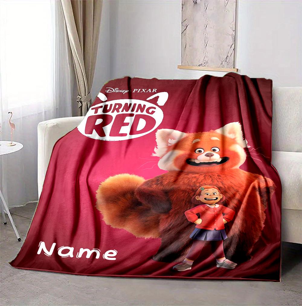 Custom Name Friendship Adventure Flannel Blanket Throw Blanket Soft Warm Sofa Bed Home Decor Unique Gift