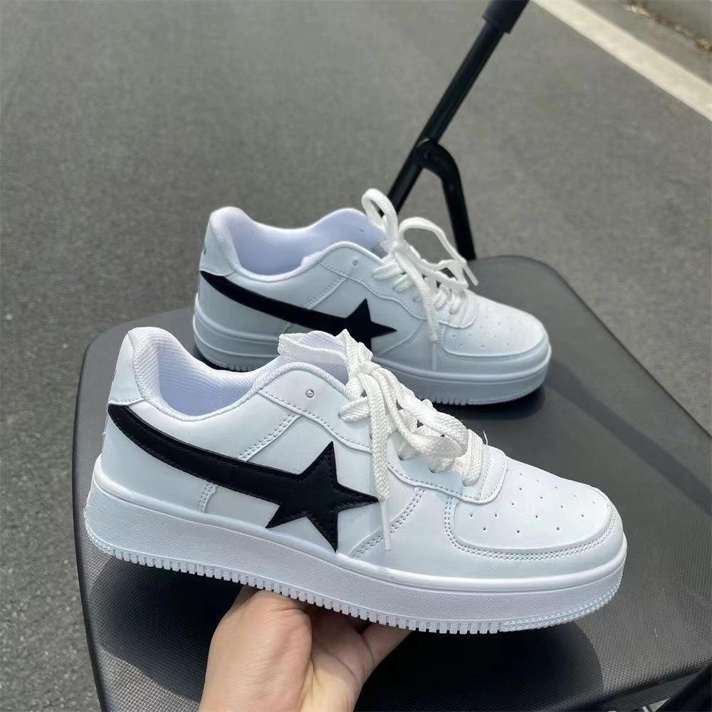 

Модные женские повседневные кроссовки, персонализированные туфли для скейтбординга на плоской подошве, модные женские кроссовки для бега, женские теннисные кроссовки, белые кроссовки для ходьбы 44 белый