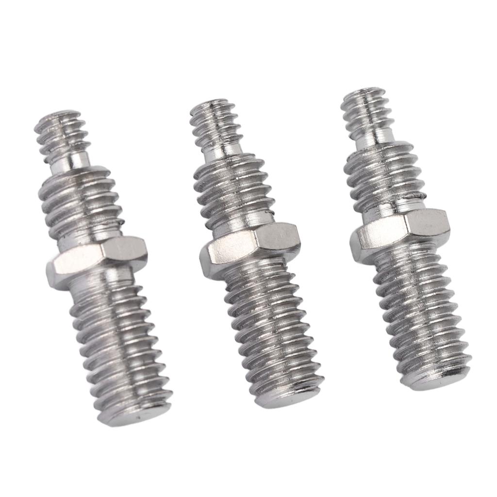 3 ks 3/8 na 1/4 konverzní šroub pro stativ Nerezový Vynikající Snadno sestavitelný Adaptér šroubu pro stativ kamery