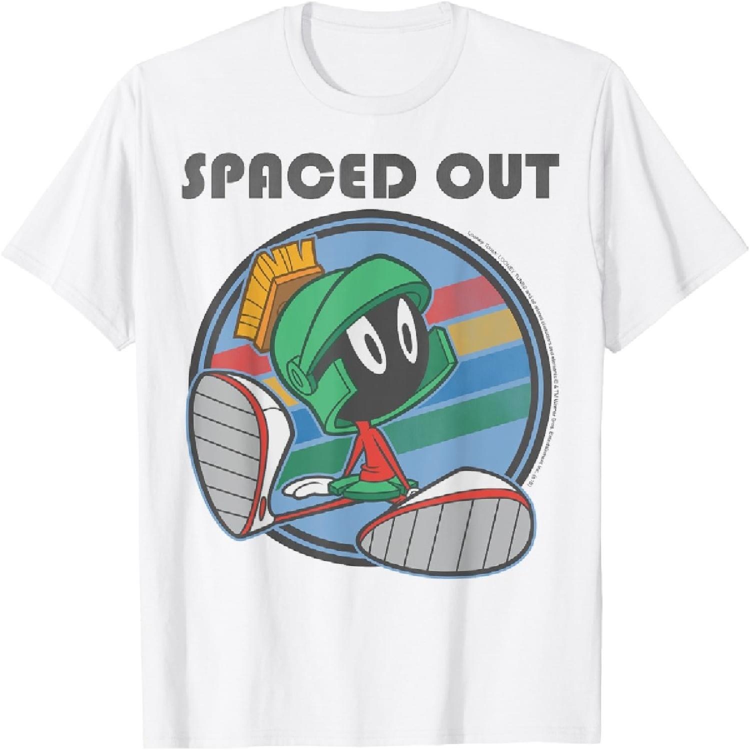 

Looney Tunes Marvin The Martian Spaced Out T-Shirt S белый