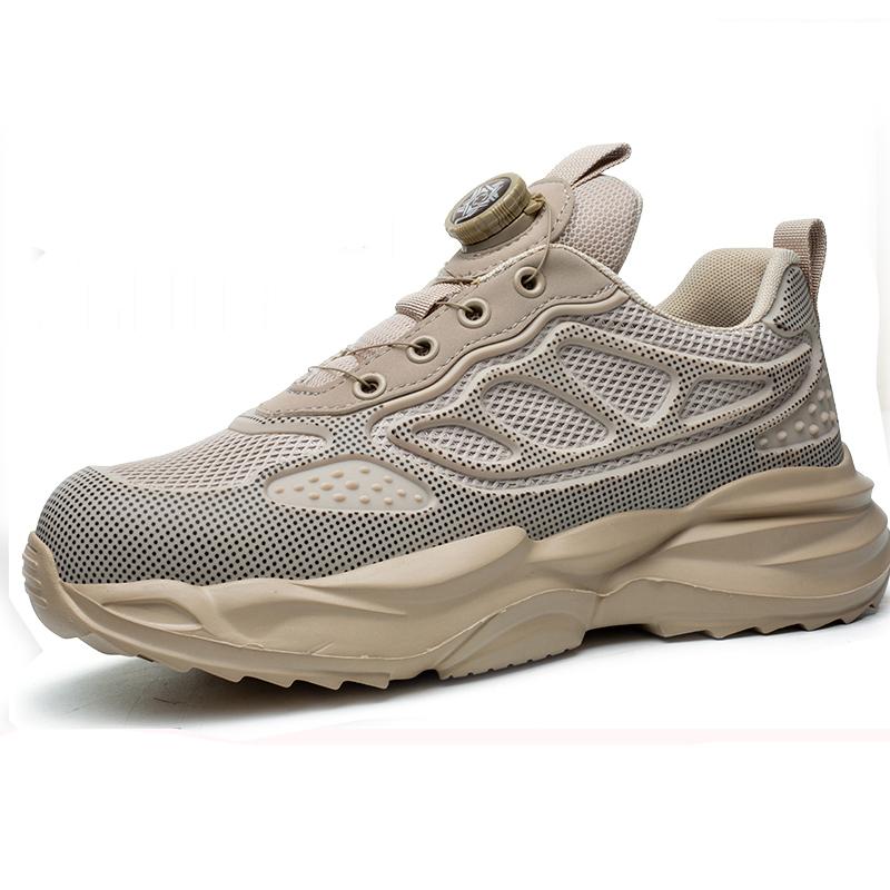 Modne Buty Bezpieczeństwa Dla Kobiet Mężczyzn Oddychające Trampki Robocze Damskie Buty Ze Stalowym Podnoskiem Buty Ochronne Odporne Na Przebicie Lekkie