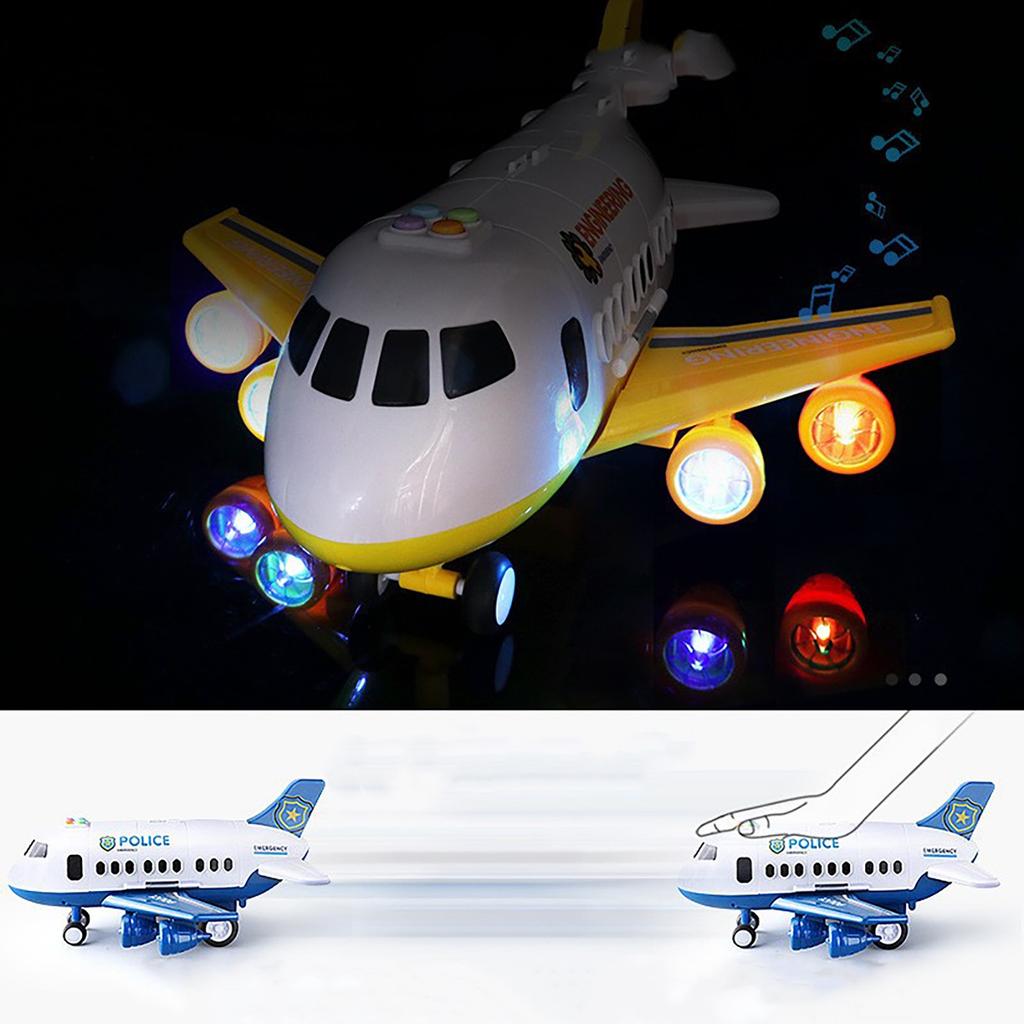 Airplane Car Toys Set Transport Cargo Airplane With Fire Truck Vehicles DIY Gift