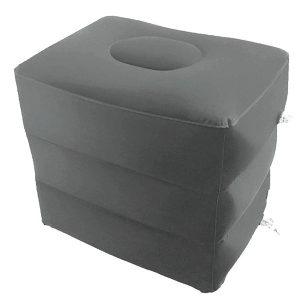 Foot Relax Inflatable Footrest Comfortable Seat Cushion Compact Leg Cushion Pillow Car Travel
