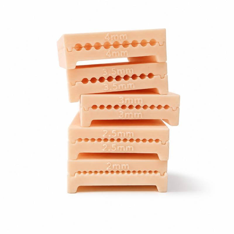 2 In 1 Eco Pla Clay Strip Ball Roller Mold Double Sided Polymer Clay Rolling Tool 2/2.5/3/3.5/4Mm Mini Clay Bead Maker Tool