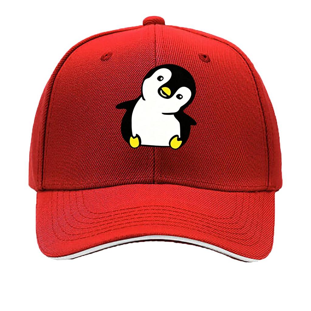 Cappellino da Baseball Carino con Stampa di Pinguino Stiloso Nero con Zampe Gialle Becco Perfetto per la Pesca all'Aperto Cappellino da Baseball Sandwich