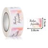 250Pcs Rectangle Thank You for Your Order Stickers Labels for Small Business Decor Sticker Stationery Supply 2.5*3.8cm
