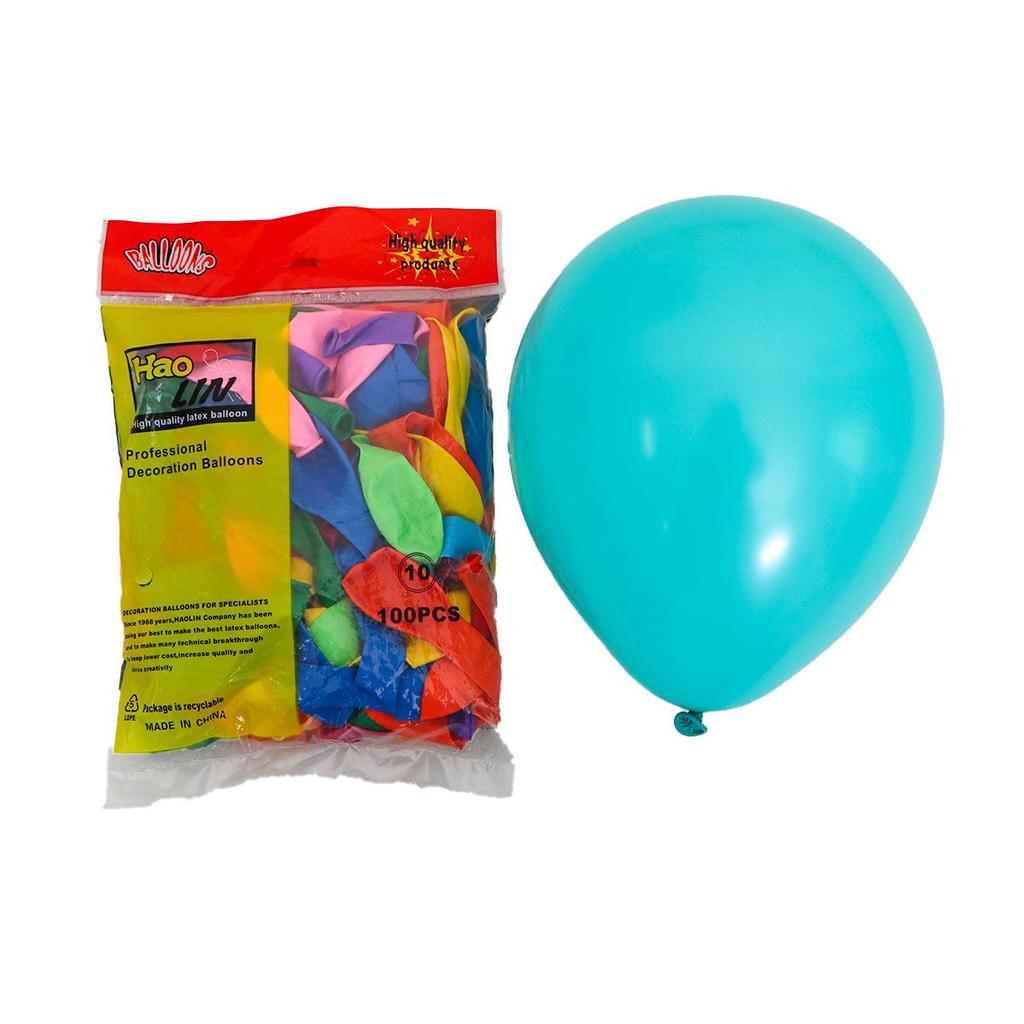 12-Inch Matte Latex Balloons - 2.8g Round for Party Decor